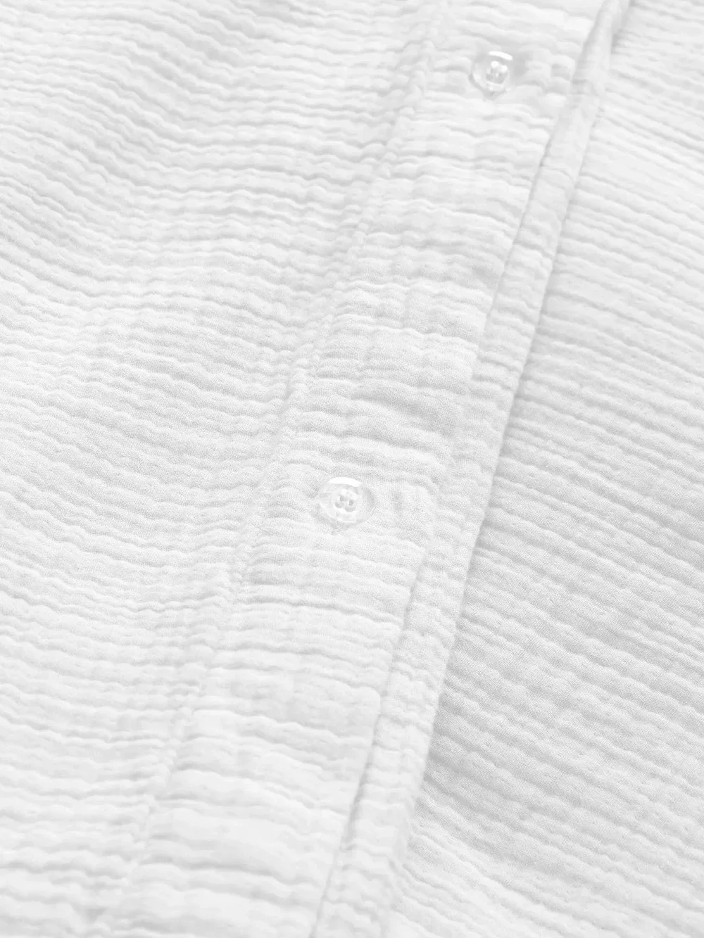 NWT Quince Organic Cotton Airy Gauze 3 Pc Duvet Cover Set, Full/Queen (White)